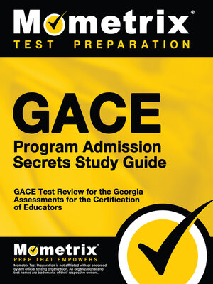 cover image of GACE Program Admission Secrets Study Guide